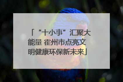 “十小事”汇聚大能量 霍州市点亮文明健康环保新未来