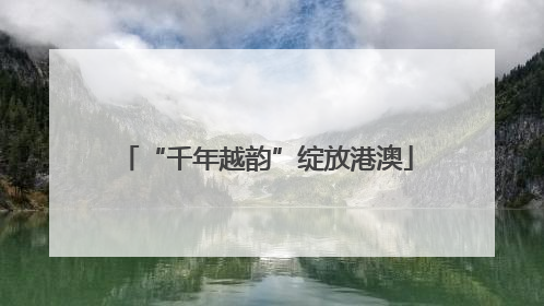 “千年越韵”绽放港澳