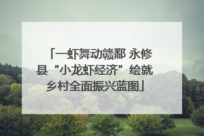 一虾舞动赣鄱 永修县“小龙虾经济”绘就乡村全面振兴蓝图