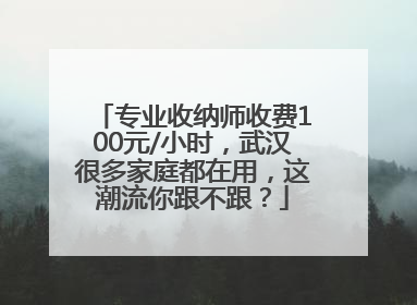专业收纳师收费100元/小时，武汉很多家庭都在用，这潮流你跟不跟？