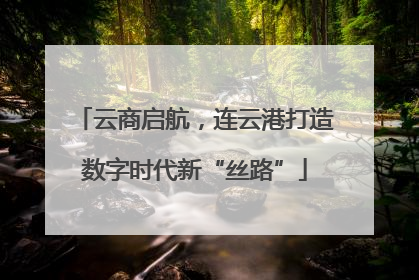 云商启航，连云港打造数字时代新“丝路”