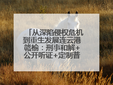 从深陷侵权危机到重生发展连云港赣榆：刑事和解+公开听证+定制普法，让玩具公司回到正轨