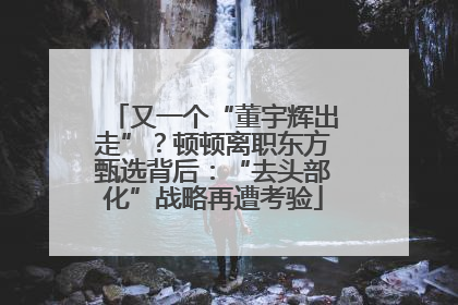 又一个“董宇辉出走”？顿顿离职东方甄选背后：“去头部化”战略再遭考验