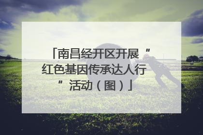 南昌经开区开展“红色基因传承达人行”活动（图）