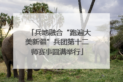 兵地融合“跑遍大美新疆”兵团第十二师赛事圆满举行