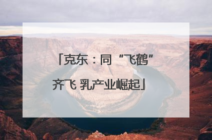 克东：同“飞鹤”齐飞 乳产业崛起