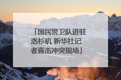 国民警卫队进驻洛杉矶 新华社记者直击冲突现场