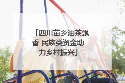 四川苗乡油茶飘香 民族类资金助力乡村振兴