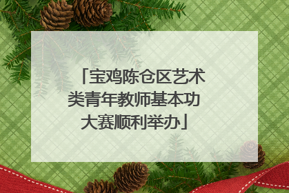 宝鸡陈仓区艺术类青年教师基本功大赛顺利举办