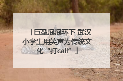 巨型泡泡环下 武汉小学生用笑声为传统文化“打call”