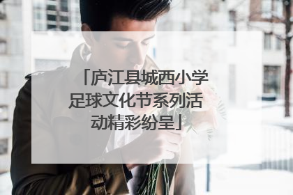 庐江县城西小学足球文化节系列活动精彩纷呈
