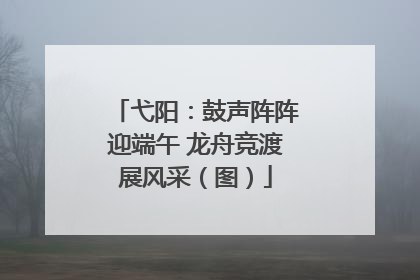 弋阳：鼓声阵阵迎端午 龙舟竞渡展风采（图）