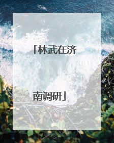 林武在济南调研