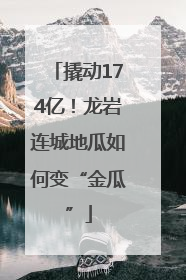 撬动174亿！龙岩连城地瓜如何变“金瓜”