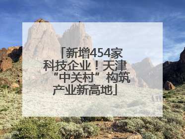 新增454家科技企业！天津“中关村”构筑产业新高地