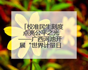 校准民生刻度 点亮公平之光——广西河池开展“世界计量日”系列活动