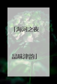 海河之夜 品味津韵