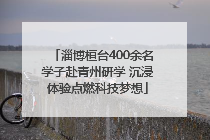 淄博桓台400余名学子赴青州研学 沉浸体验点燃科技梦想