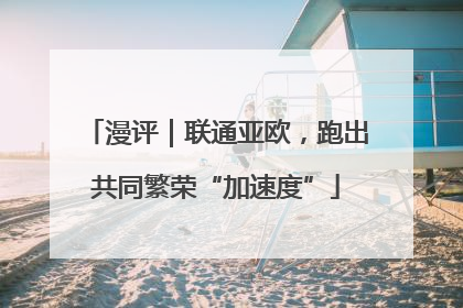 漫评｜联通亚欧，跑出共同繁荣“加速度”