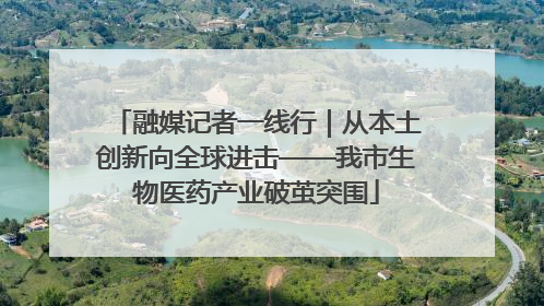 融媒记者一线行｜从本土创新向全球进击——我市生物医药产业破茧突围