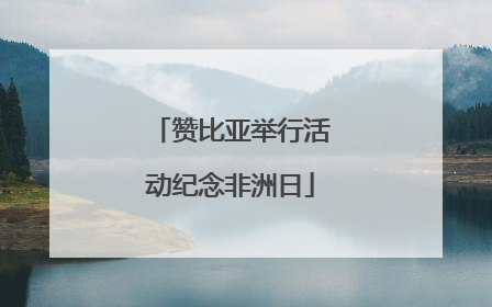赞比亚举行活动纪念非洲日