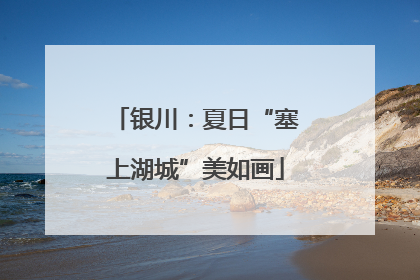 银川：夏日“塞上湖城”美如画