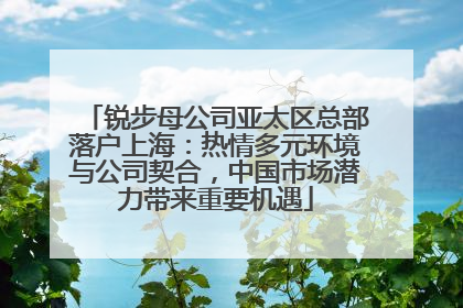锐步母公司亚太区总部落户上海：热情多元环境与公司契合，中国市场潜力带来重要机遇