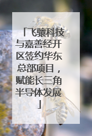 飞骧科技与嘉善经开区签约华东总部项目，赋能长三角半导体发展