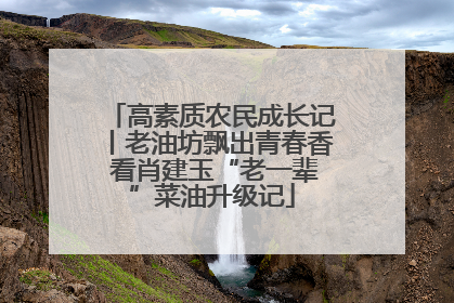 高素质农民成长记丨老油坊飘出青春香 看肖建玉“老一辈”菜油升级记